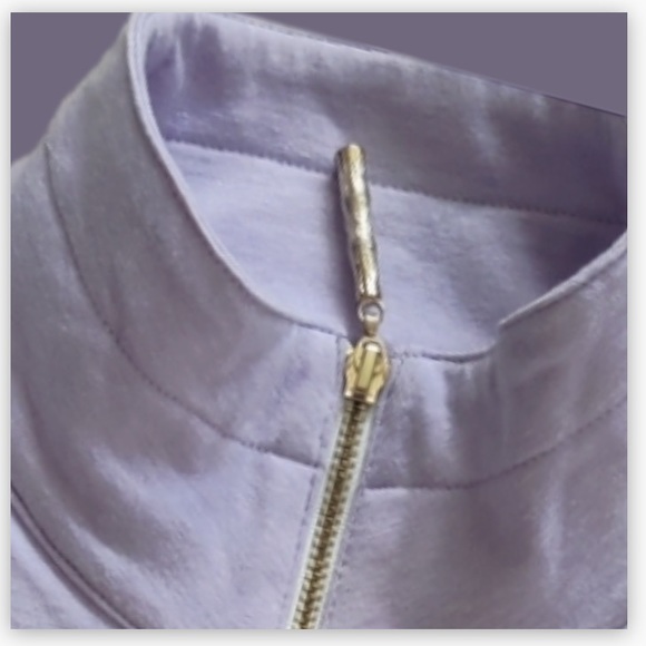 Lilly Pulitzer Skipper Popover UPF Lavender - Picture 3 of 6